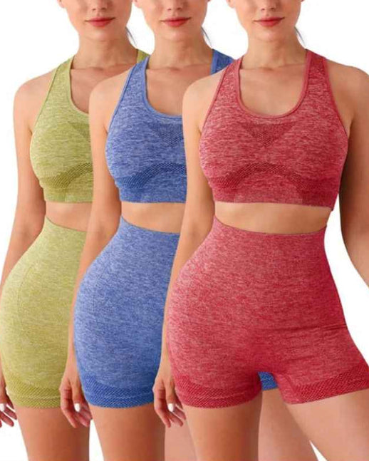 Conjunto Deportivo de short y top para Mujer: rendimiento, estilo y comodidade