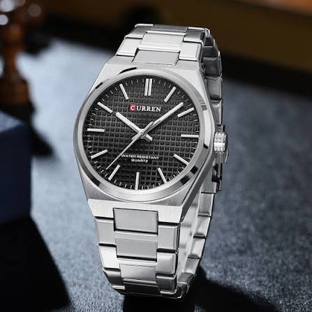 Reloj analógico Curren 8439: Estilo sofisticado en acero inoxidable