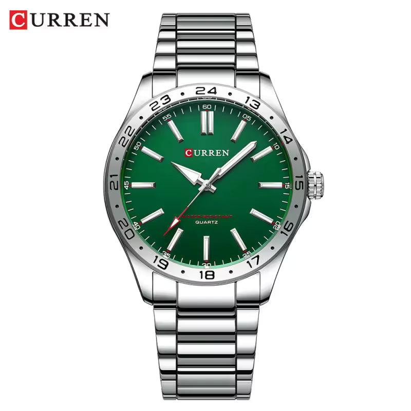 Reloj analógico Curren 8439: Estilo sofisticado en acero inoxidable